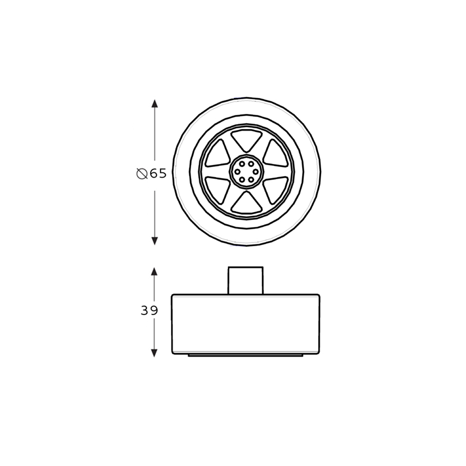 Wheel 8129-65 - Image 3
