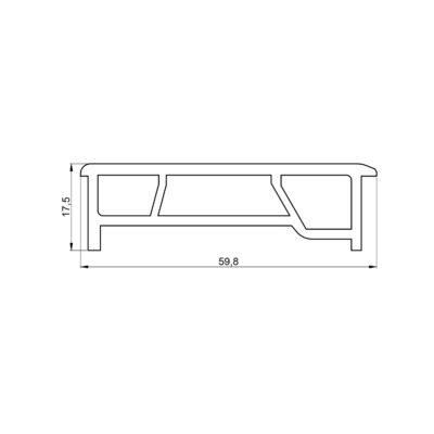 SP181 - Refrigerator Door Frame Profile